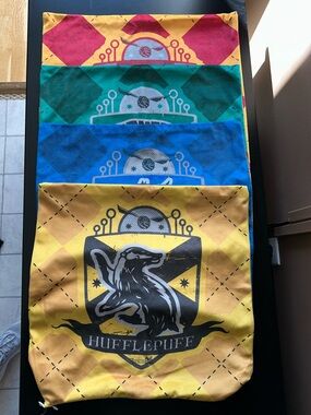 Set of 4 Harry Potter Throw Pillow Covers